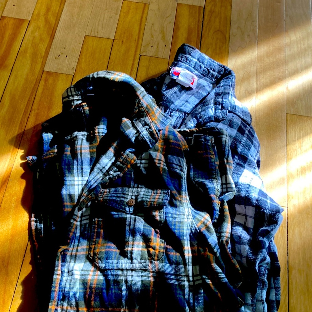 Two winter ready flannels!